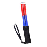 26cm 4 Mode Traffic Baton Light Stick LED Warning Torch Flashlight Red