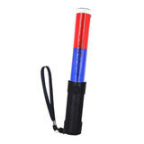 26cm 4 Mode Traffic Baton Light Stick LED Warning Torch Flashlight Red