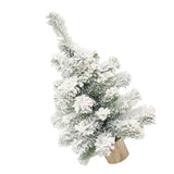 Maxbell Table Top Christmas Tree Snow White Xmas Tree Indoor Home Art Decoration