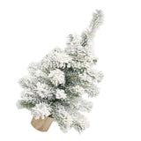 Maxbell Table Top Christmas Tree Snow White Xmas Tree Indoor Home Art Decoration