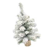 Maxbell Table Top Christmas Tree Snow White Xmas Tree Indoor Home Art Decoration