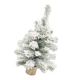 Maxbell Table Top Christmas Tree Snow White Xmas Tree Indoor Home Art Decoration