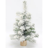 Maxbell Table Top Christmas Tree Snow White Xmas Tree Indoor Home Art Decoration