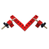4pcs Aluminium Alloy 90 Degree Positioning Squares Right Angle Clamp 140mm