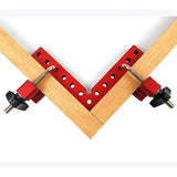 4pcs Aluminium Alloy 90 Degree Positioning Squares Right Angle Clamp 140mm