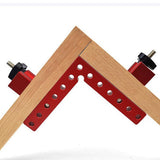 4pcs Aluminium Alloy 90 Degree Positioning Squares Right Angle Clamp 140mm