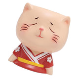 Maxbell 3x Resin Succulent Container Plant Pot Figurine Photo Props Decor