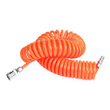 Maxbell Pneumatic PU 12x8mm Air Compressor Telescopic Spiral Hose Spring Tube 6m