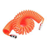Maxbell Pneumatic PU 12x8mm Air Compressor Telescopic Spiral Hose Spring Tube 6m