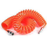 Maxbell Pneumatic PU 12x8mm Air Compressor Telescopic Spiral Hose Spring Tube 15m
