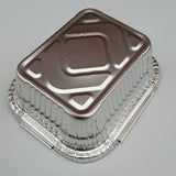 Aluminum Pans Disposable Foil Pans Tin Foil Pans for Cooking 20Pcs_410ml