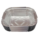 Aluminum Pans Disposable Foil Pans Tin Foil Pans for Cooking 20Pcs_410ml