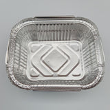 Aluminum Pans Disposable Foil Pans Tin Foil Pans for Cooking 20Pcs_410ml