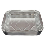 Aluminum Pans Disposable Foil Pans Tin Foil Pans for Cooking 20Pcs_1000ml