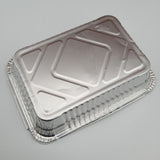 Aluminum Pans Disposable Foil Pans Tin Foil Pans for Cooking 10Pcs_1000ml