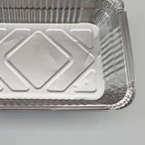 Aluminum Pans Disposable Foil Pans Tin Foil Pans for Cooking 10Pcs_1000ml