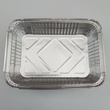 Aluminum Pans Disposable Foil Pans Tin Foil Pans for Cooking 10Pcs_1000ml