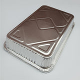 Aluminum Pans Foil Pans Tin Foil Pans for Cooking 10Pcs_2200ml