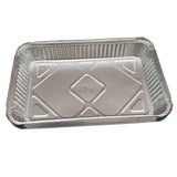 Aluminum Pans Foil Pans Tin Foil Pans for Cooking 10Pcs_2200ml