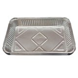 Aluminum Pans Foil Pans Tin Foil Pans for Cooking 10Pcs_2200ml