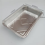 Aluminum Pans Foil Pans Tin Foil Pans for Cooking 10Pcs_2200ml