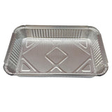 Aluminum Pans Disposable Foil Pans Tin Foil Pans for Cooking 5Pcs_2200ml