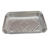 Aluminum Pans Disposable Foil Pans Tin Foil Pans for Cooking 5Pcs_2200ml