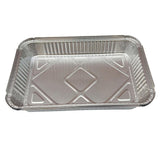 Aluminum Pans Disposable Foil Pans Tin Foil Pans for Cooking 5Pcs_2200ml