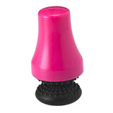 Maxbell Silicone Brush Cleaner Magneitc Glass Spot Bottle Vase Scrubber Rose Red