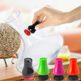 Maxbell Silicone Brush Cleaner Magneitc Glass Spot Bottle Vase Scrubber Green