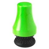 Maxbell Silicone Brush Cleaner Magneitc Glass Spot Bottle Vase Scrubber Green