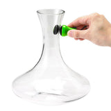 Maxbell Silicone Brush Cleaner Magneitc Glass Spot Bottle Vase Scrubber Green