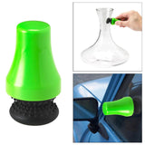Maxbell Silicone Brush Cleaner Magneitc Glass Spot Bottle Vase Scrubber Green