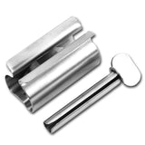 Toothpaste Tube Squeezer Stainless Steel Toothpaste Squeezer Rollers Silver