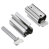 Toothpaste Tube Squeezer Stainless Steel Toothpaste Squeezer Rollers Silver