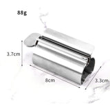 Toothpaste Tube Squeezer Stainless Steel Toothpaste Squeezer Rollers Silver