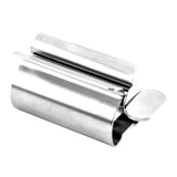 Toothpaste Tube Squeezer Stainless Steel Toothpaste Squeezer Rollers Silver