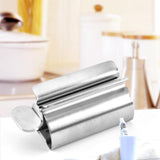 Toothpaste Tube Squeezer Stainless Steel Toothpaste Squeezer Rollers Silver