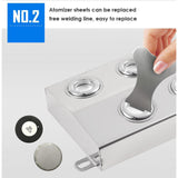 Ultrasonic Mist Maker Fogger Air Humidifier Fountain Mistorizer 4 Head