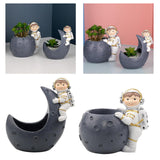 Maxbell 2x Succulent Pot Planter Plant Pot Flower Pot for Home Office Bar Decor
