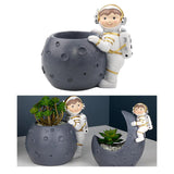 Maxbell 2x Succulent Pot Planter Plant Pot Flower Pot for Home Office Bar Decor