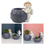 Maxbell 2x Succulent Pot Planter Plant Pot Flower Pot for Home Office Bar Decor