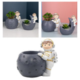 Maxbell 2x Succulent Pot Planter Plant Pot Flower Pot for Home Office Bar Decor