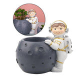 Maxbell 2x Succulent Pot Planter Plant Pot Flower Pot for Home Office Bar Decor