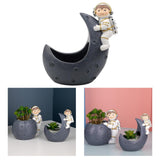 Maxbell 2x Succulent Pot Planter Plant Pot Flower Pot for Home Office Bar Decor