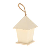 Maxbell Wooden Bird House for Outside,Bird Nesting Box,Unfinished Paintable Style7