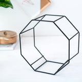 Maxbell 2x Tabletop Ceramic Indoor Plant Pot on Octagonal Rack Succulent Planter