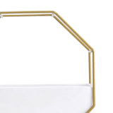 Maxbell 2x Tabletop Ceramic Indoor Plant Pot on Octagonal Rack Succulent Planter