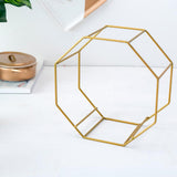 Maxbell 2x Tabletop Ceramic Indoor Plant Pot on Octagonal Rack Succulent Planter