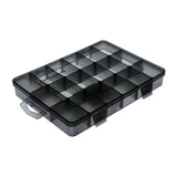 Maxbell Plastic Screws Storage Box Multi-grid Hardware Box Storage  18 Grids S